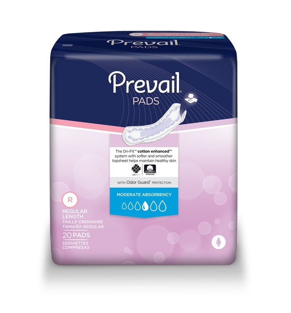 First Quality Prevail Bladder Control Pads: Very Light to Ultimate Absorbency