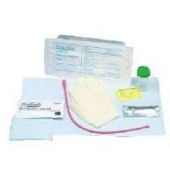 Intermittent Catheter Tray Bardia® Round Hollow Tip 14 Fr. Without Balloon Vinyl