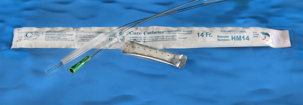 Cure Medical Intermittent Male Hydrophilic Catheter - 16