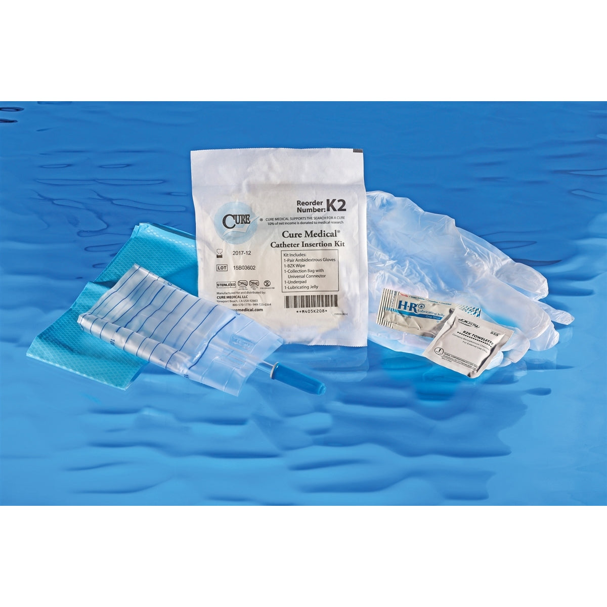 Cure Medical Catheter Insertion Kit With Universal Connector