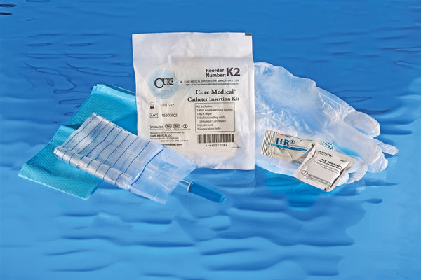 Cure Medical Catheter Insertion Kit With Universal Connector