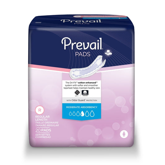 First Quality Prevail Bladder Control Pads: Very Light to Ultimate Absorbency