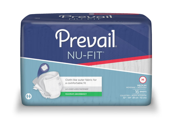 First Quality Prevail Nu-Fit Briefs: Extra Absorbency