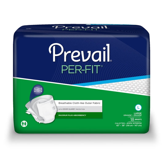 First Quality Prevail Per-Fit Briefs: Maximum Absorbency