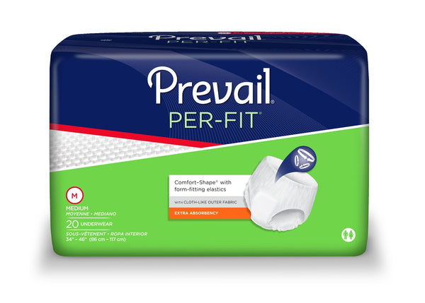 Prevail Extra Absorbency Adult Diaper l Courtesy Care Supplies