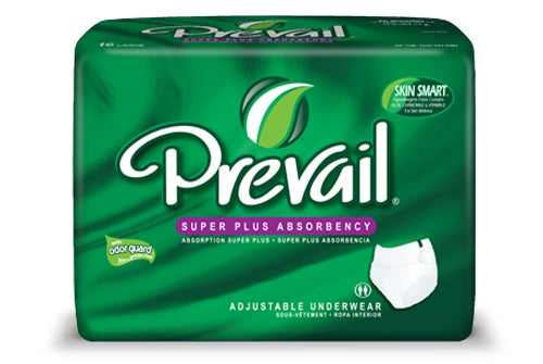 Prevail Adjustable Underwear, First Quality Protective Briefs