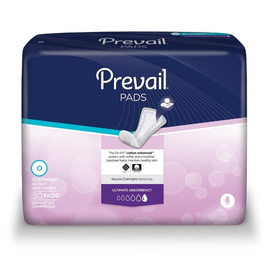 First Quality Prevail Bladder Control Pad - Overnight