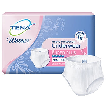 TENA Ropa interior protectora para mujer Super Plus Absorbency